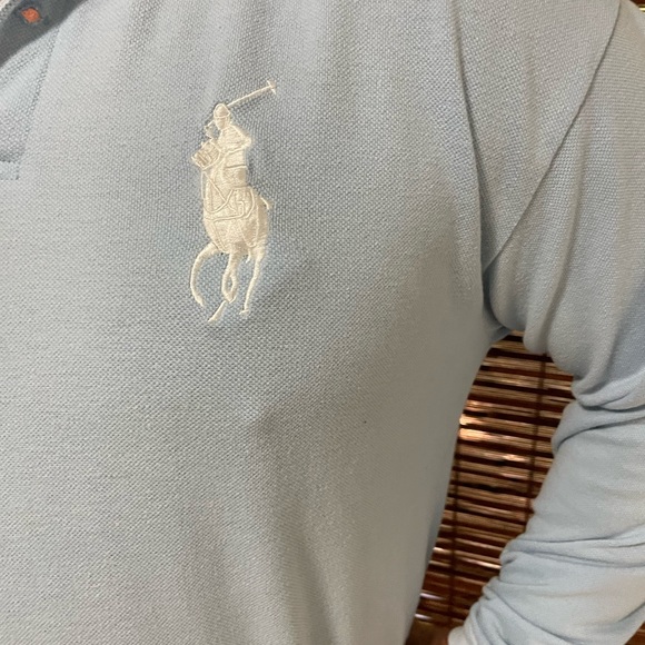 Polo by Ralph Lauren/ 4X /Blue/ collar/ Long sleeve - Picture 5 of 6
